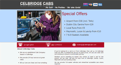 Desktop Screenshot of celbridgecabs.com